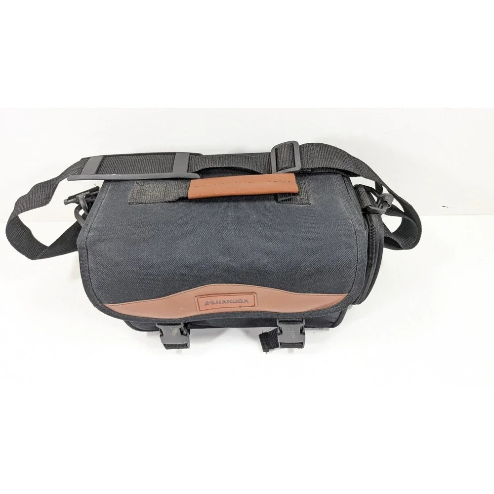 Hakuba Camera Bag Multi Compartments Camera & Shoulder Strap VIntage